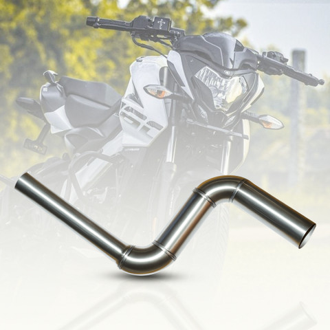 Vagary Exhaust Middle Muffler Bend Pipe for Bajaj Dominar 400