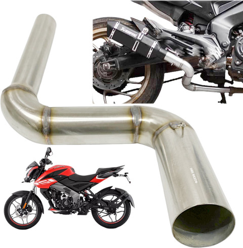 Dhe Best Exhaust Bend Pipe For Pulsar NS 200 RS 200 AS 200 - Main Image