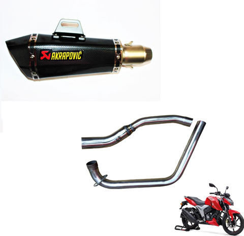 acube mart TVS Apache RTR 160 Slip-on Exhaust System Price in