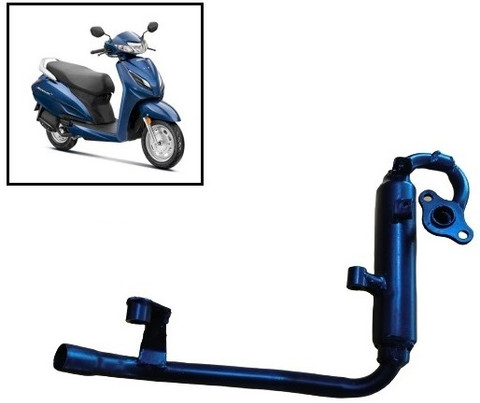 Pa BS6/6G Activa Silencer Bend Honda Activa Slip-on Exhaust System