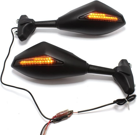 Gogna Mart Bajaj Pulsar RS 200 Winglet and bike led mirror Bike