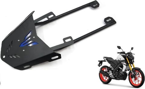 VermsBikers MT-15 Top Rack Heavy-Duty Black+SharkFin Rear Fender for ...