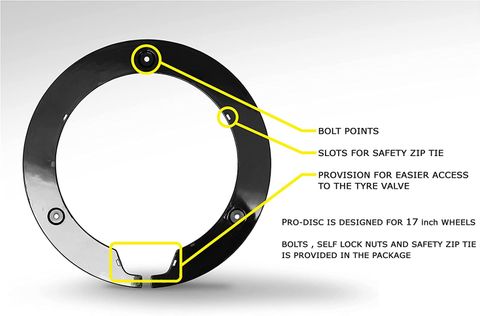 Pro Disc For R15 SRPHERE PRO DISC WHEEL COVER FOR Yamaha R15 V3 & V4 Wheel Cover For NA ...