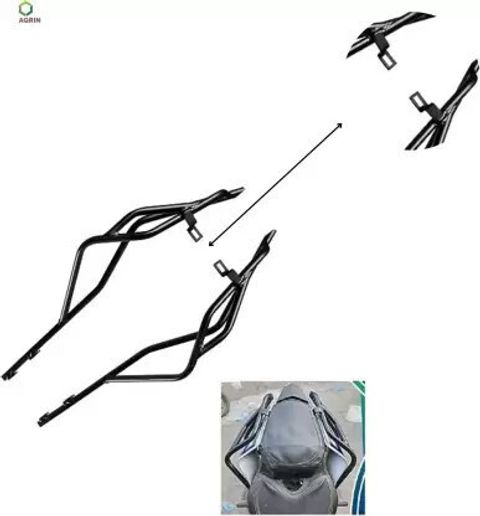 Fairing Rails aqrin Grab Rail for YAMAHA V4 Bike /Tail Side Guard FOR V4 VERSION Bike ...