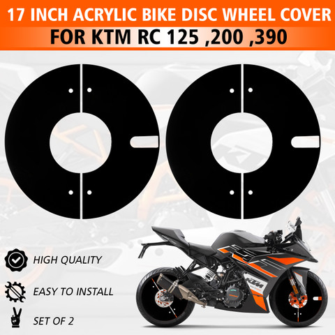 Atoray PRO Disc Wheel Cover For KTM RC, 125,200,390 Bike Fairing