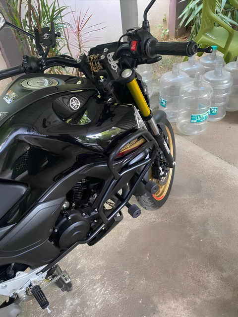 Crash Guard Fz16 Exhaust Cover YAMAHA FZ V4 LEG GAURTD CRASH BAR