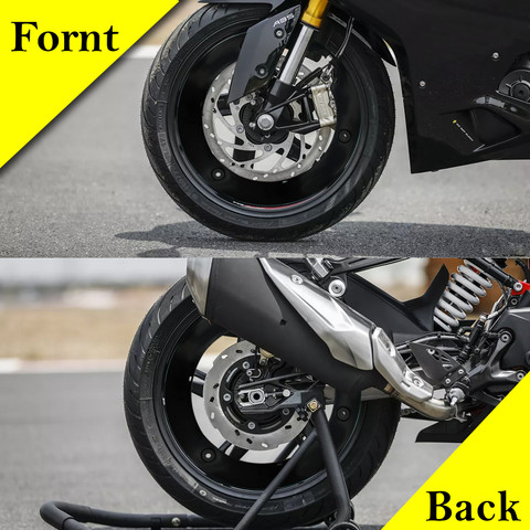 Rs 200 Back Wheel Front Tyre Size Rs 200 Back Tyre Bajaj Pulsar RS - Main Image
