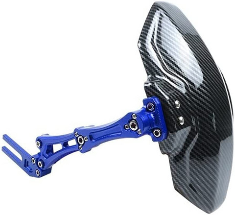 Gogna Mart Carbon Fiber tyre Hugger Motorcycle Rear Mudguard