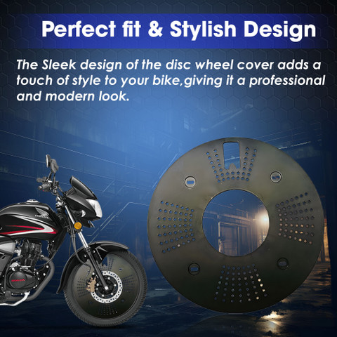 Atoray 18 inch Acrylic PRO Disc Wheel Cover For Honda CB Shine