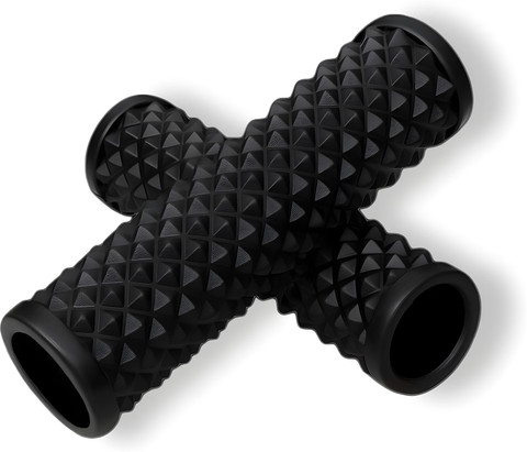 EAZ Anti-Slip Spiked Handle Grips for RE, Jawa, Yezdi – Black (1 Pair)  Handle Bar Grip For Universal For Bike Universal For Bike