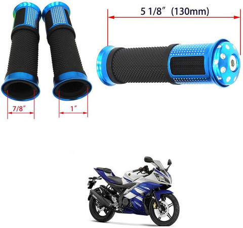 HTTMT 7/8" (22mm) Handlebar Hand Grips With Throttle – Universal For Motorcycles