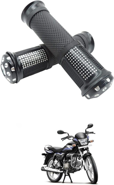 PRTEK Motorcycle Rubber Hand Grip For 7/8