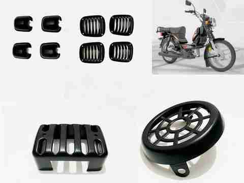 ZOVNA Drive tvs xl 100 bike headlight indicator cover SET OF 6Pcs