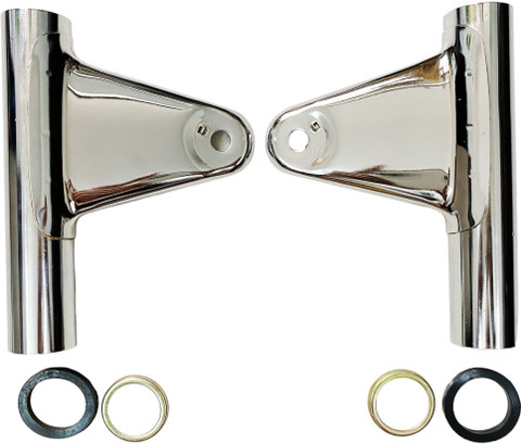 road religion Yamaha RX100/ RX135 Set of Head Light Stay (Kaan set