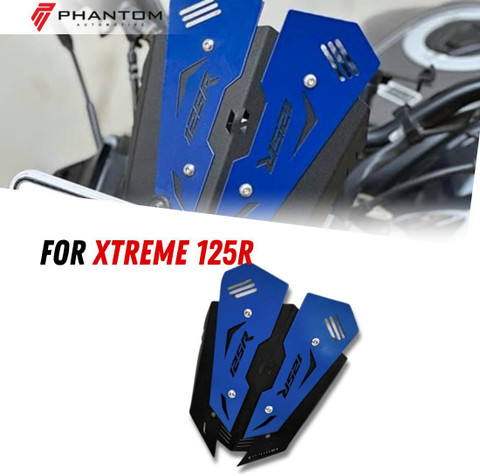 〜超美品〜　Ruler JQ Visor | MEN and WOMEN PHANTOM Premium Heavy Metal Visor For Hero Xtreme 125R (BLUE) Bike