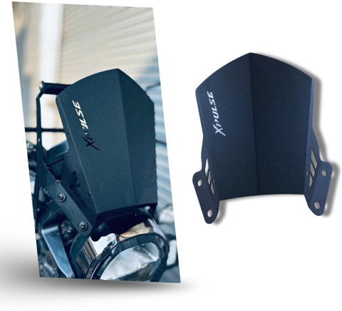 PHANTOM Hero X-Pulse Metal Visor – Durable Front Windshield Visor