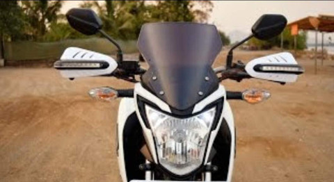 ARANDTRADERS Head Light Visor Universal for Bike Windshield Bike