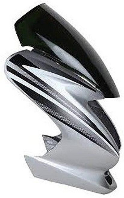 ARPIT ENTREPRISE Headlight Visor for Passion Pro Digital (Silver