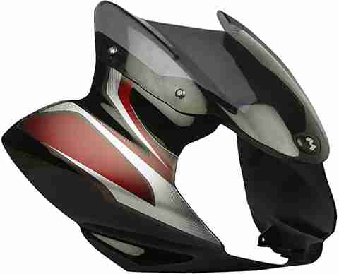 plutoauto Headlight Visor with Glass for Bajaj Discover 100CC
