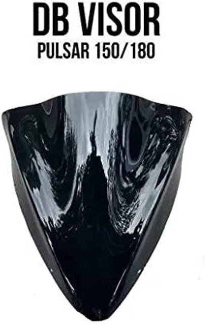 auto trends UNBREAKABLE BUBBLE VISOR FOR PULSAR 150/180 Bike Headlight Visor