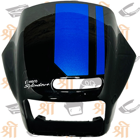 SHREE Hero Splendor plus BS6 Led Bike Headlight Visor Price in