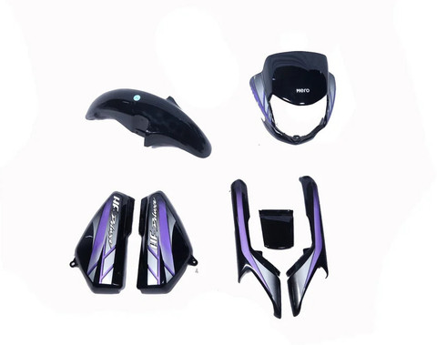 Ultra Full Fiber Body Kit For HF DELUXE BLACK BLUE
