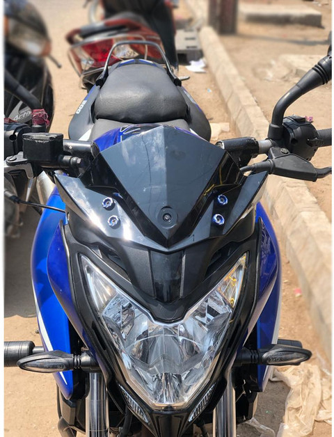 Headlight Visor Yamaha Fz V2 Front Doom Price Headlight Visor