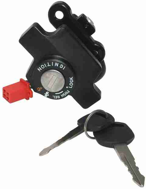 DR. DEVASDR.Platina.AXⅡ Motoridge Platina Bike Platina Ignition Lock Set with Wiring & 2