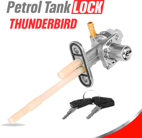 PM Enterprises Bike Petrol T Lock For Thunderbird 350, 500 cc Bike