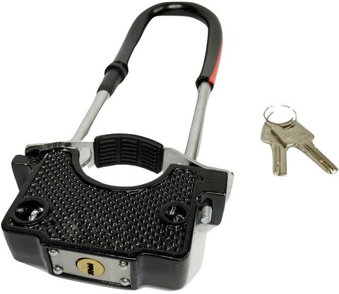 Dhe Best Bike Front Shocker Lock Wheel Lock For Hero Passion Wheel