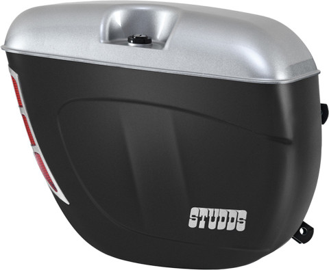 STUDDS Luggage Box Silver Polypropylene Motorbike Saddlebag Price