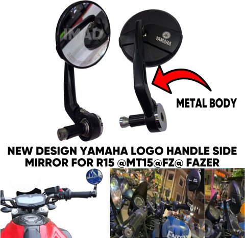 imad Manual Driver Side, Dual Mirror, Rear View Mirror For Yamaha