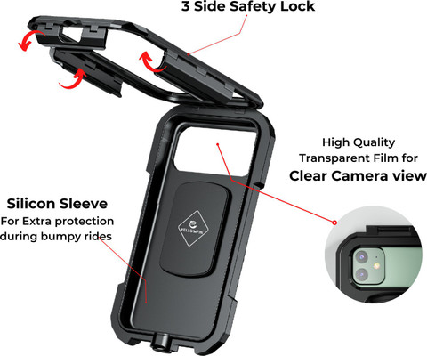 Oxford Strap-Nav Sat Nav Holder - Helmet City