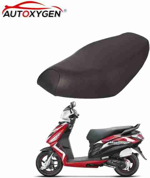 Autoxygen Maestro Edge PU Leather Scooter Single Bike Seat Cover