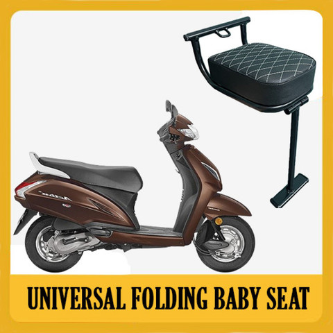 DAZZRIDE DZRD-XW Universal Folding Baby Seat Compatible for Activa