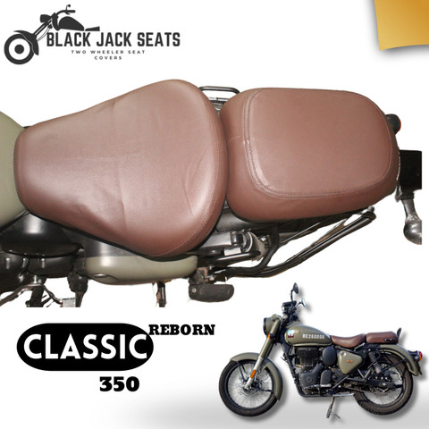 blackjackseats Premium Quality Seat Cover For Royal Enfield