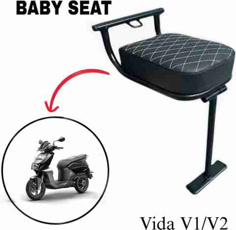 BkAccessories VIda V1&V2 Universal Baby Seat for Scooters/scooty