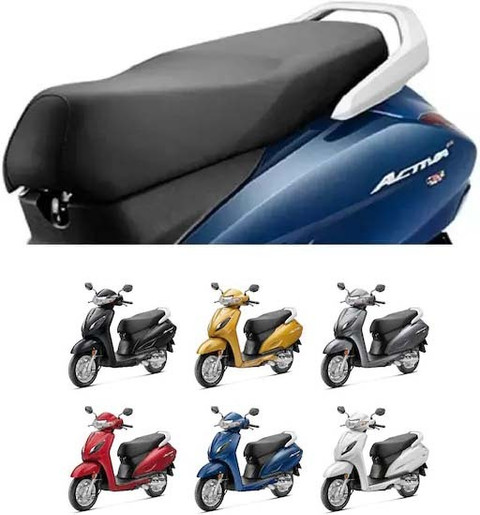 RONISH SCOOTY SEAT COVER FOR ACTIVA 6G Single Bike Seat Cover For