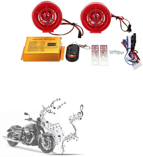 Xezon Bluetooth Motorcycle MP3 Player Speakers Music System FM