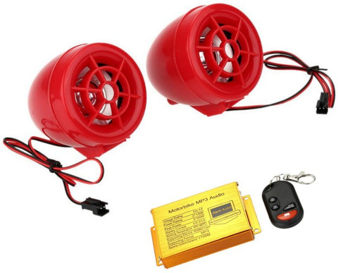 Xezon Bluetooth Motorcycle MP3 Player Speakers Music System FM