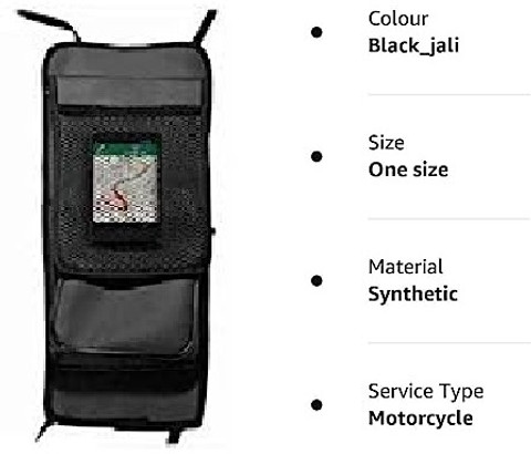 ASESOMECREATION TC3P-45 Strap Hero Super Splendor Bike Tank Cover