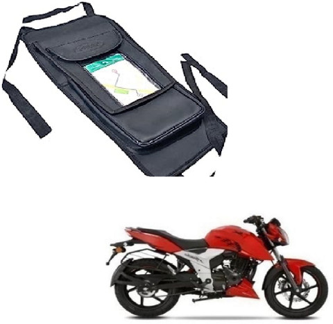Moliyam MOBILE TANK COVER MOBILE POCKET 014 Strap TVS Apache RTR - Main Image