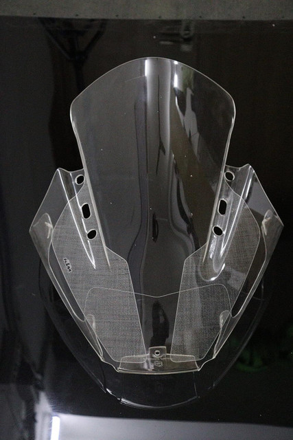 HARP MODZ KTM RC 125 250 390 BS3 BS4 POWERPART VISOR TRANSPARENT