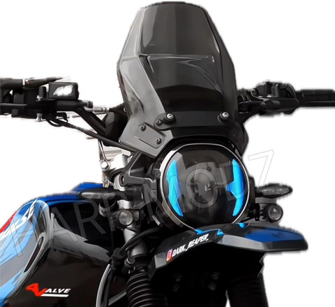 HARP MODZ HERO XPULSE BLACK RALLY VISOR 2.0 Bike Windshield Price