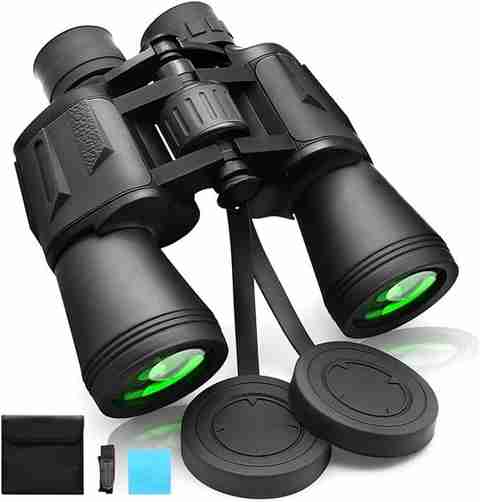 CASON Binoculars For Long Distance 10x50 Binocular For Adults|Wide