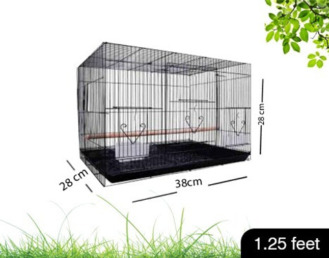 Pet Cages Breeder Bird Cages Wholesale Animaux 15INCH BLACK