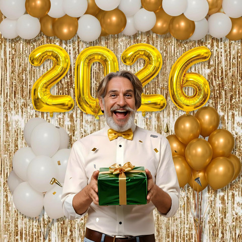party assets Happy New Year Decoration Kit 2026 Price in India