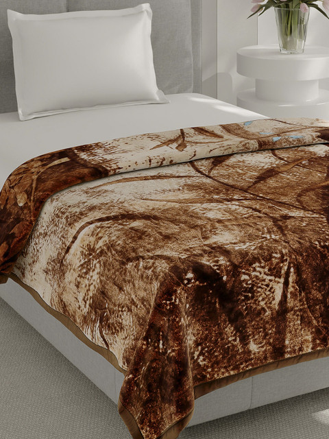 MONTE CARLO Printed Single Mink Blanket for Mild Winter Buy