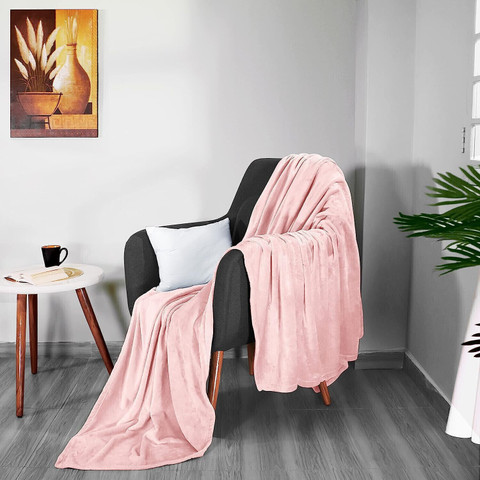 BSB HOME Solid Double AC Blanket for Heavy Winter