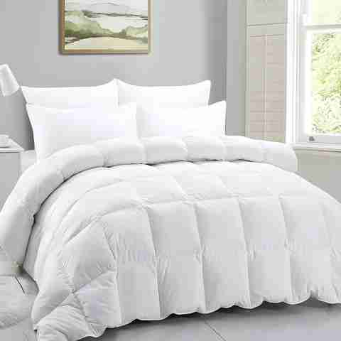 Jaipurlinen Solid Double Duvet for Heavy Winter
